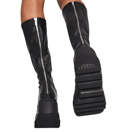 

Women s Sexy Plant Boots KOZAKI Platforma