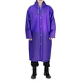 thumbnail image 1 of Poncho de Pluie Imperméable à Capuche avec Boutons, 1 of 4