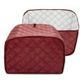 thumbnail image 3 of Toaster Cover Polyester Fabric Quilted Four Slice Toaster Appliance Dust proof Cover For Kitchen Small Appliance Dust Cover and Fingerprint Protection, 3 of 7