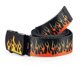 thumbnail image 3 of Korean Style Flame Print Canvas Belt Fashion All-Match Pant Belt Belt Nylon Strap Woven Belt, 3 of 5