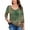 Multicolor PA171, variant on Zeagoo Women's Blouse 3/4 Length Sleeve V Neck Dressy Floral Tunic Top Soft Lightweight Summer Tees Business Casual Work Tops
