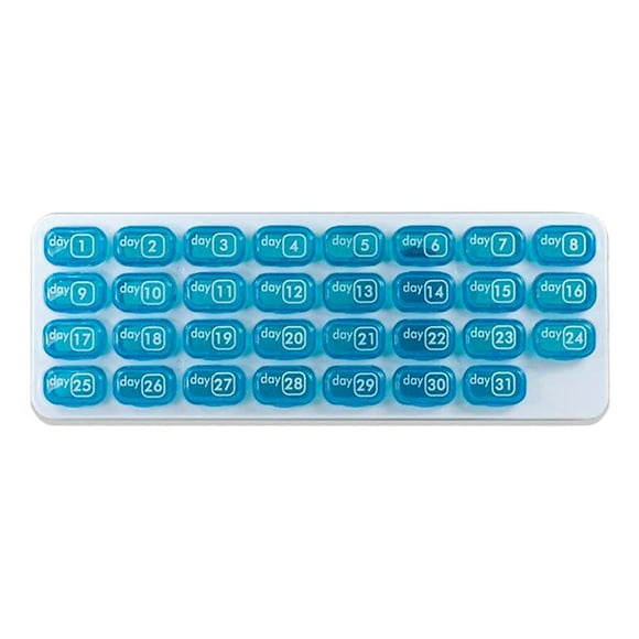 Under 10 Food Storage The 31 Day Storage Box Comes with A Box for Daily Work and Travel