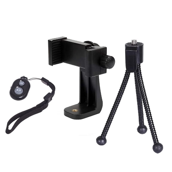 Alphx Innovations Tripod Phone Mount and Shutter Remote Kit