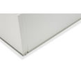 thumbnail image 4 of Michael Amini State St. Metal & Vinyl Queen Panel Bed in Off White, 4 of 7