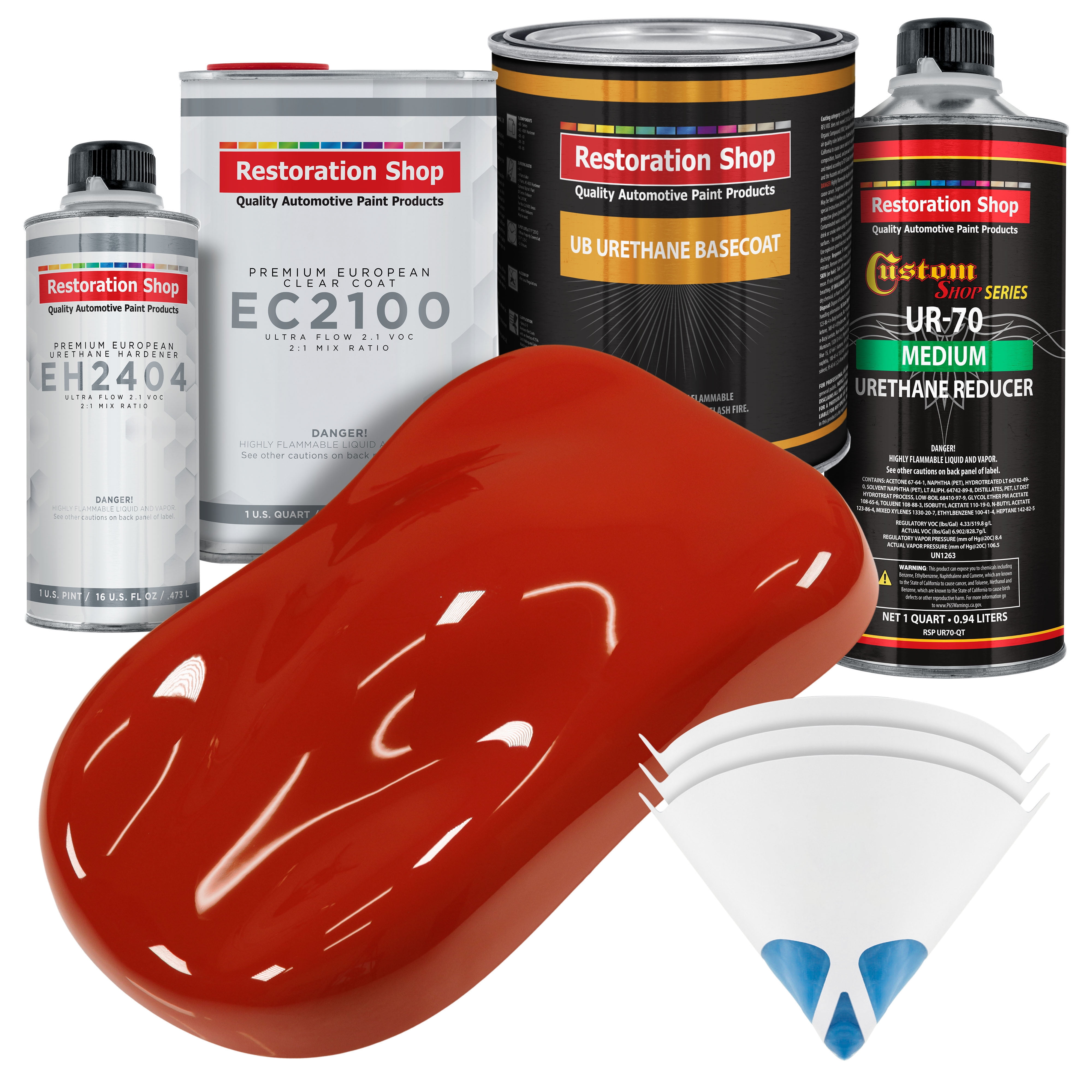 Restoration Shop Scarlet Red Urethane Basecoat with European