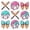 Pink Blue White, variant on Castle Fairy Sport Soccer Zipper Twin Comforter Sets with Fitted Sheet and 2 Pillowcases, Blue Ice Cream Drip Zipper Bedding Set,4-Piece