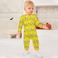 thumbnail image 3 of Looney Tunes Tweety Baby Long Sleeve Footless, Infant Playsuit Romper Jumpsuits for Boys Girls, 3 of 8