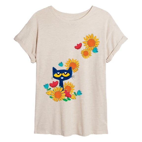 Pete the Cat - Flower Field Women's Relaxed Fit T-Shirt