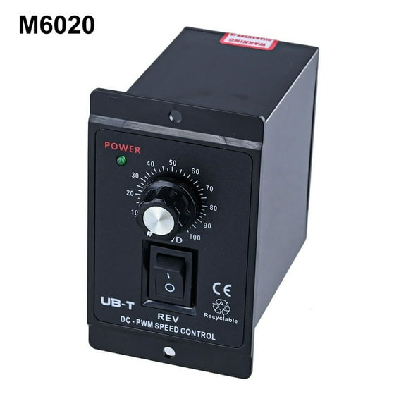 DC Brush Motor Speed Controller 20A 12V-60V For PWM Regulator For DC Brush Motor M6020/M6020RF Electrical Equipment Accessories