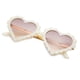 thumbnail image 1 of Gafas de sol COASION Kids Heart Girls UV400 Beige de 3 a 10 años, 1 of 5