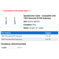 thumbnail image 2 of Speedometer Cable - Compatible with 1989 Chevy R1500 Suburban, 2 of 2