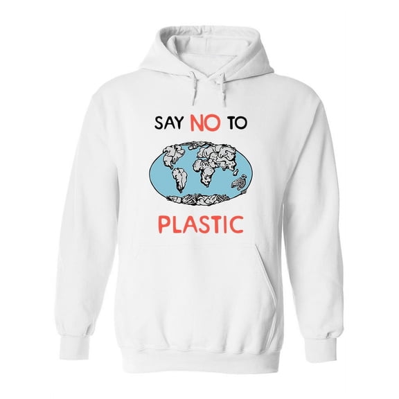 Zero Plastic Doodle Hoodie Women -Image by Shutterstock, Female Medium
