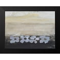 thumbnail image 2 of Avondet, Natalie 14x12 Black Modern Framed Museum Art Print Titled - Stenciled Posies V, 2 of 5
