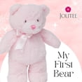 thumbnail image 3 of Peluche Jolitee My First Bear de peluche rosa para recién nacido, 3 of 5