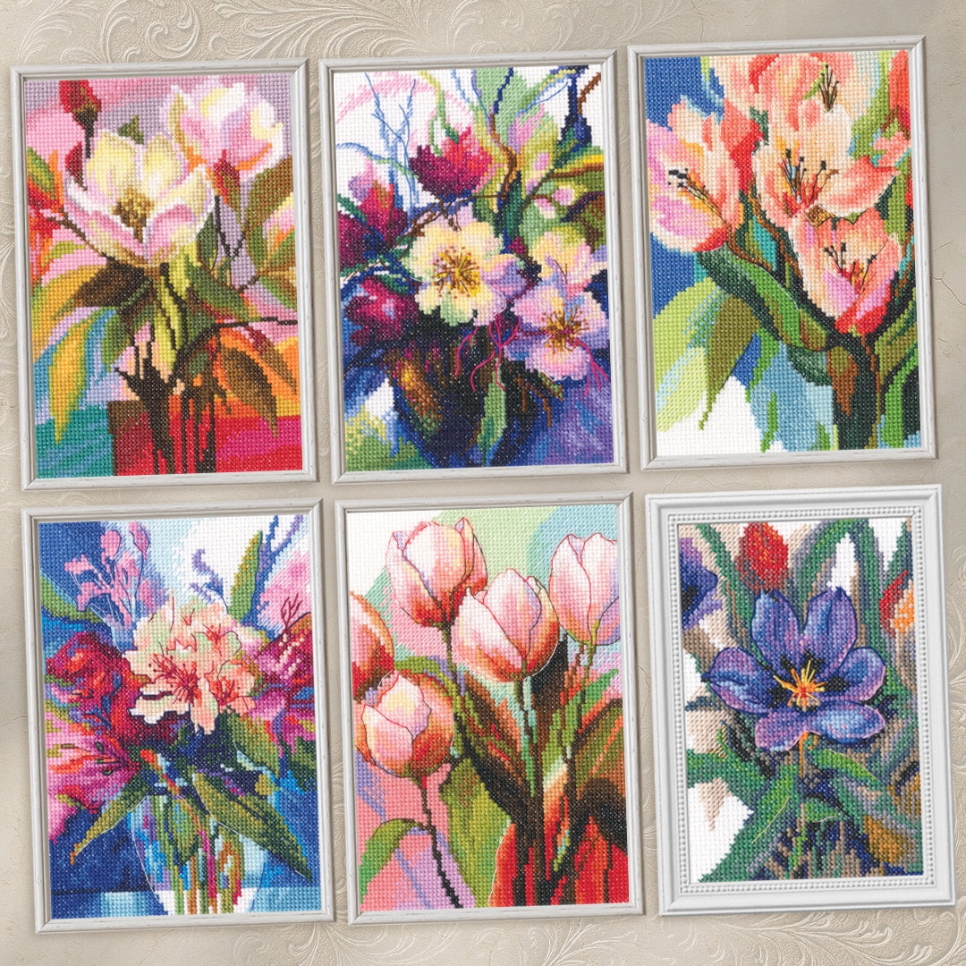 Palette of Emotions M1092 Counted Cross Stitch Kit