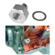 thumbnail image 4 of Sidaley Accesorios de motor fáciles de instalar Adaptador reductor de tubería de metal Nuevo adaptador de sensor de presión de aceite Vehículos, repuestos y accesorios Mis, 4 of 6