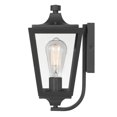 thumbnail image 4 of Worldwide Lighting E10009-001 13 in. Drayton 1-Light Painted Outdoor Wall Sconce Lamp&#44; Matte Black, 4 of 7