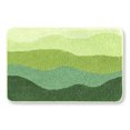 thumbnail image 5 of Green Bath Mat 20x31, Soft Absorbent Microfiber Bath Rugs, 5 of 8