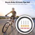 thumbnail image 3 of Manguera de freno hidráulico para bicicleta Kit de inserción de aceite de tubo de aceite de manguera de freno de disco de bicicleta para BH59/BH90/SRAM/Magura Hugtrwg Para estrenar, 3 of 8
