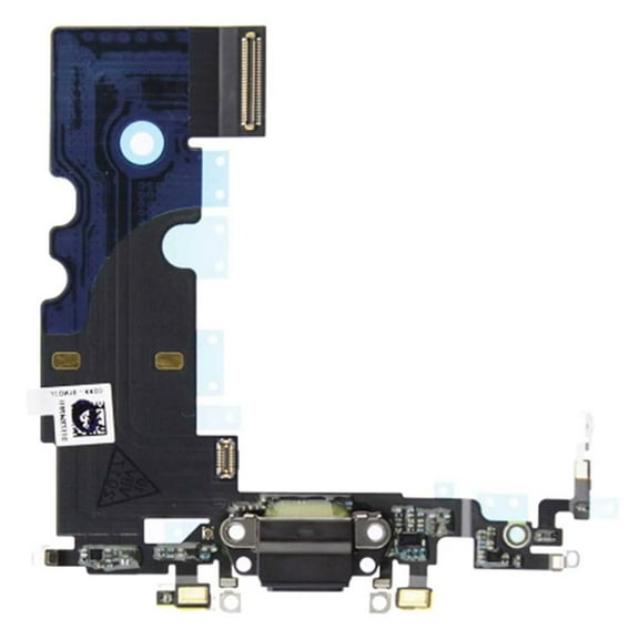 Eutoping charging port board For Apple iPhone 8 Black Connector Charger Board Flex Cable Assembly Replacement