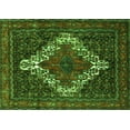 thumbnail image 1 of Ahgly Company Indoor Rectangle Persian Green Traditional Area Rugs, 2' x 4', 1 of 1