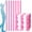 Pink Stripe, variant on 4 Packs Extra Large Beach Towel Bath Towel 72 * 40 Set Bathroom Sheets Bulk Oversized Soft Absorbent Thick XL Big Giant Microfiber Terry Blanket Clearance Turkish Toallas De Playa NOT Cotton Pink