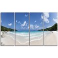 thumbnail image 2 of Panorama de l'Le des Seychelles Bleues - Grande Impression sur Toile, 2 of 3