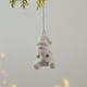 thumbnail image 1 of Adorno Navideño Nórdico de Cerámica: Mini Colgante de Casa para Árbol de Navidad. Regalos y Pequeños Adornos., 1 of 6