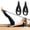 Black, variant on 2Pcs Pilates Straps Double Loop Straps Enhanced Thickness Straps For Home Gym Workout(Black-37Cm)