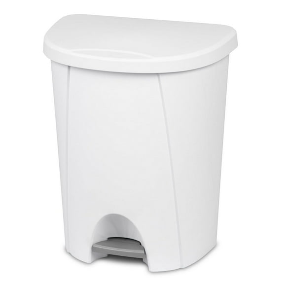 Sterilite 25 Liter Gallon Step-On Wastebasket
