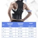 thumbnail image 2 of Corrector de postura para hombres y mujeres, soporte de espalda ajustable, mejora la postura del cuello, espalda y hombros, 2 of 7