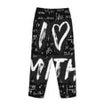 thumbnail image 5 of Junzan I Love Math Women'S Pajama Pants Drawstring Comfy Sleep Bottoms With Pockets, 5 of 9