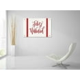thumbnail image 5 of Epic Art 'Feliz Navidad' by Imperfect Dust, Acrylic Glass Wall Art, 36"x24", 5 of 5