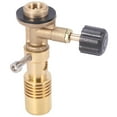 thumbnail image 2 of Antorcha turbo de gas de latón de alta temperatura Soldadura de propano Plomería Quemador Bunsen portátil Quemador de gas Calor, 2 of 5