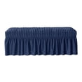 thumbnail image 2 of Abbracc Housse de Protection pour Banc de Salle à Manger Amovible Lavable Bleu, 2 of 9