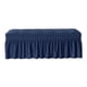 thumbnail image 2 of Funda de asiento de banco lavable, funda protectora para banco de comedor Azul, 2 of 9
