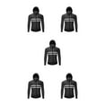 thumbnail image 2 of Greeniant Chaqueta de ciclismo abrigo con capucha correr rompevientos chaleco a prueba de viento ropa dama manga larga hombres montar negro L/EUR Type2 NO2, 2 of 6