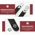 thumbnail image 2 of 1 Set Accordion Bellows Buckle Belt Black Cowhide Steel Universal Design for Musical Instruments Use, 2 of 8