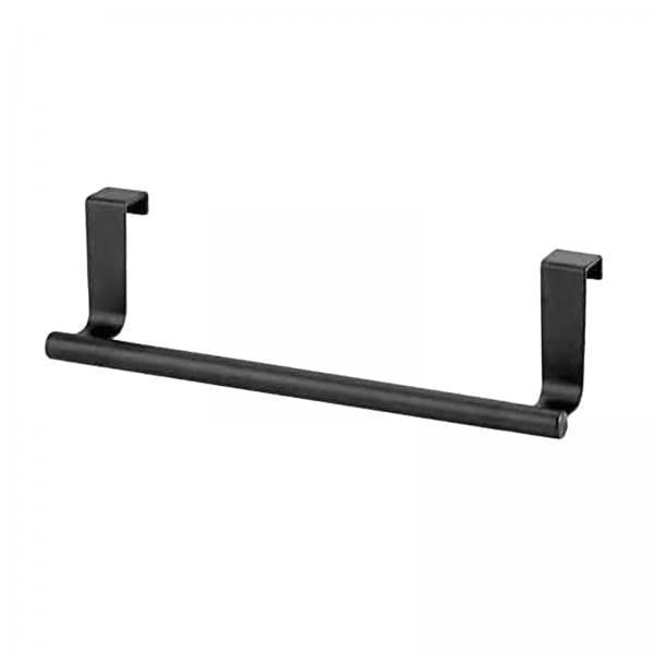 2x Puerta Toallero Barra Toallero Soportes Colgantes Baño stante Colgador Almacenamiento Elegante Gabinete Moderno Barra de Toals Sin Tadr Zulema Estante de apoyo sobre la puerta