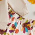 thumbnail image 6 of mgoYE Baby Girl Thanksgiving Day Long Sleeve Shirts with Flare Pants 2Pcs Kids Toddler Girl Thanksgiving Outfits, 6 of 8