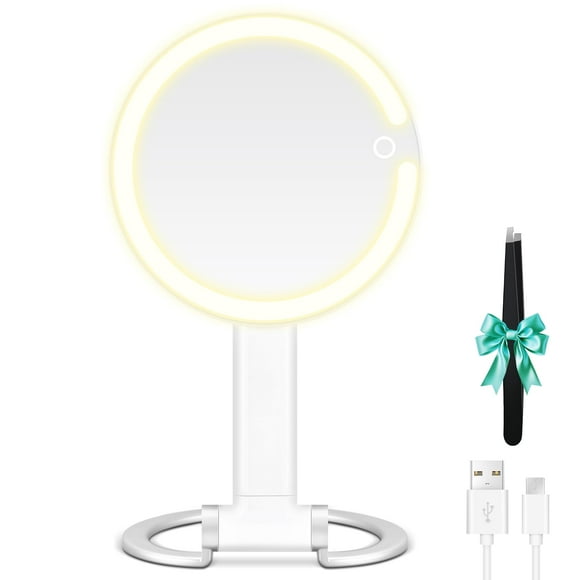 Espejo de maquillaje B Beauty Planet con aumento de 20X con luz