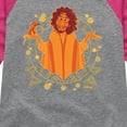 thumbnail image 3 of Encanto - Bruno Circle - Toddler & Youth Girls Raglan Graphic T-Shirt, 3 of 4
