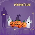 thumbnail image 4 of Costway 9FT Long Halloween Inflatable Pumpkins Self Inflating Halloween Pumpkin, 4 of 10