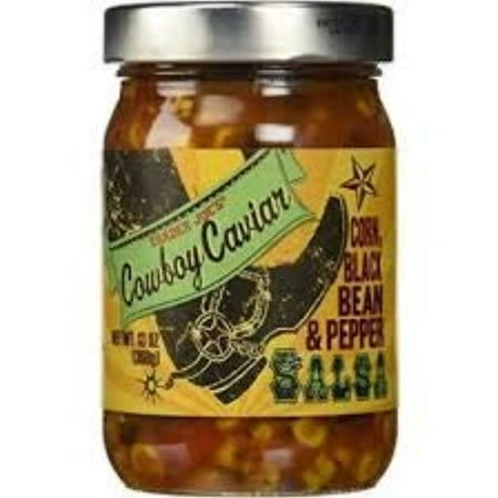 product image of TJ Cowboy Caviar Corn Black Beans & Pepper Salsa 13 Oz (Pack Of 3)
