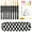 black, variant on WuPing 31 Pcs Crochet Hook Set, Black Gold Crochets Needles Set with Knitting & Crochet Supplies, Ideal Gift for Crocheting Beginner Lover