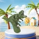 thumbnail image 1 of Simulación de Pistola de Agua de Dinosaurio: El Dinosaurio Abre La Boca y Rocía Agua. El Niño Salpica con La Pistola de Agua., 1 of 6