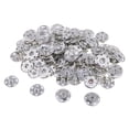 thumbnail image 1 of yuksok 50 Sets Copper Snap Fasteners Press Stud Round Sewing Rivet Buttons Clothing DIY 19mm, 1 of 6