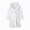 A14-White, variant on Children Boys Girls Fashion Bathrobe Soft Cozy Hooded Robe Cloth Bathrobe