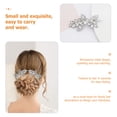thumbnail image 4 of OULII 2Pack Elegant Hair Barrettes in Leaf Shape for Girls Parties, 4 of 8