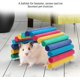 thumbnail image 2 of Puente de madera para hámster, escalera curva de suspensión de arcoíris, suministros para mascotas pequeñas, jaula, decoración de hábitat, ratones, ratas, roedores, juguete, 2 of 5
